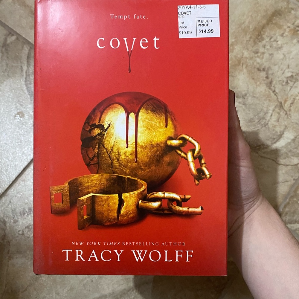 Covet by Tracy Wolff Hardcover Book